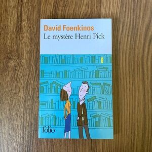 BOOK David Foenkinos - Le mystère Henri Pick